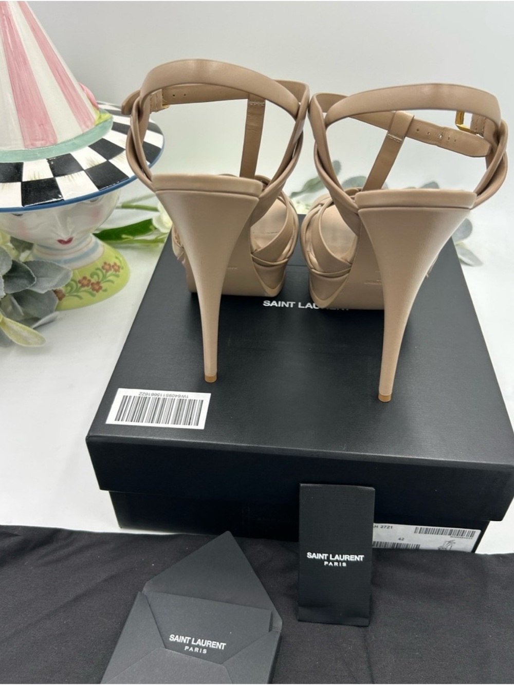 Women's Saint Laurent tribute platform sandals size 42 fits 11
US made in Italy - Picture 3 of 7